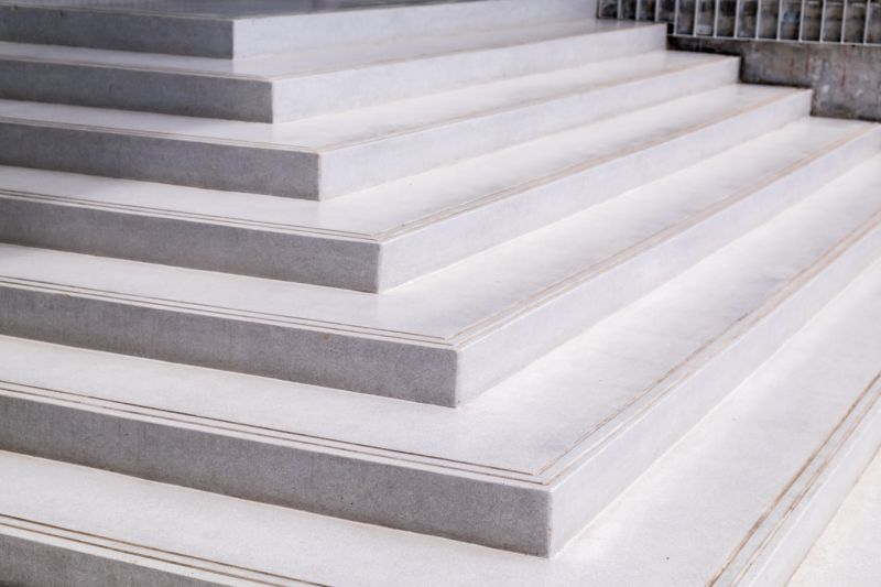 Design Options For Commercial Concrete Walkways And Steps